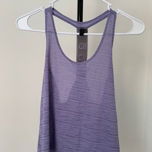 Purple running tank